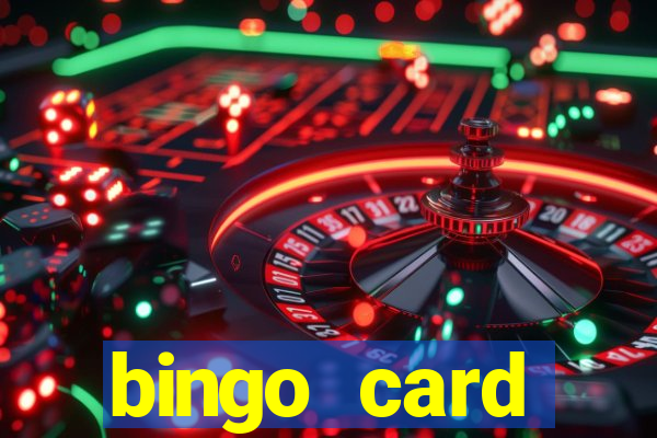 bingo card generator with pictures